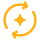 Smart traffic routing icon